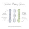 Bumkins Silicone Dipping Spoons 3 Pack - Taffy
