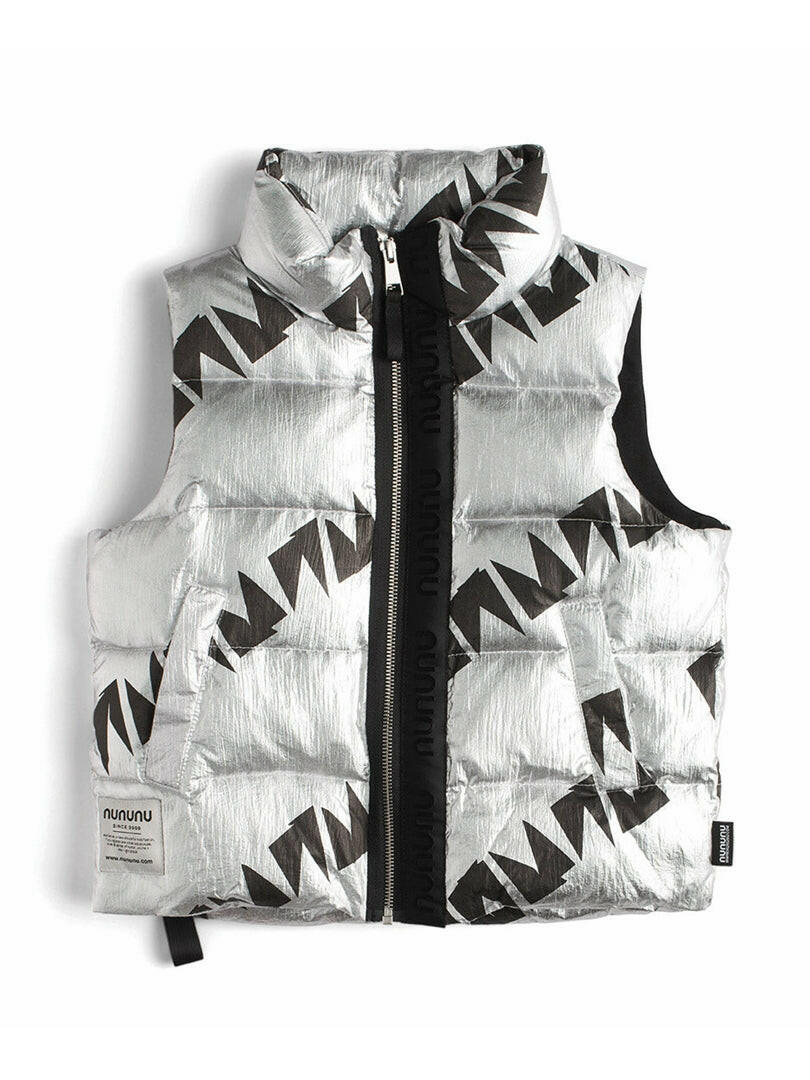 NUNUNU Down Vest Silver - HYPHEN KIDS