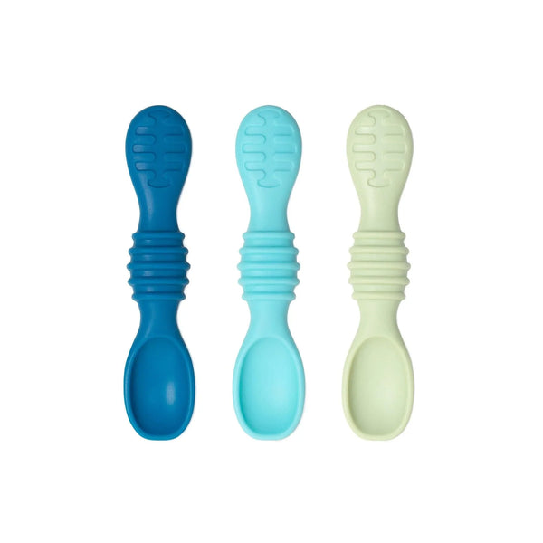 Bumkins Silicone Dipping Spoons 3 Pack - Gumdrop