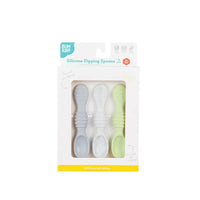 Bumkins Silicone Dipping Spoons 3 Pack - Taffy - Bowls & Utensils - not - on - sale