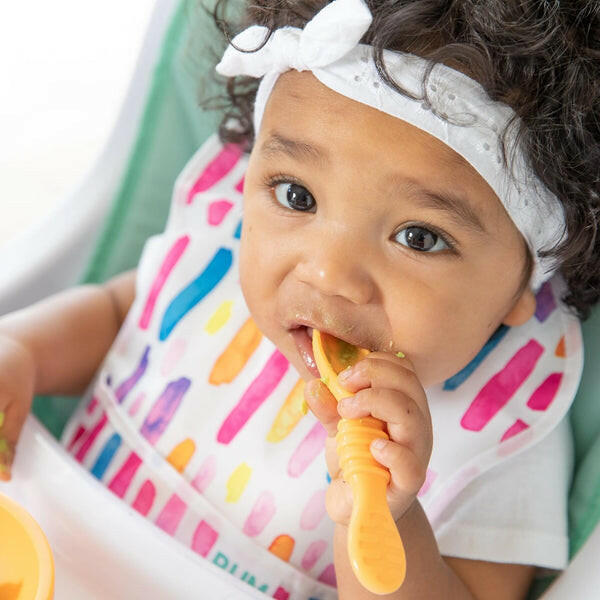 Bumkins Silicone Dipping Spoons 3 Pack - Tutti Frutti - HYPHEN KIDS