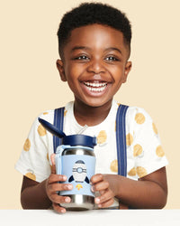 Skip Hop Spark Style Stainless Steel Straw Bottle - Rocket - Thermos Bottle - not - on - sale