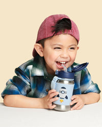 Skip Hop Spark Style Stainless Steel Straw Bottle - Rocket - Thermos Bottle - not - on - sale
