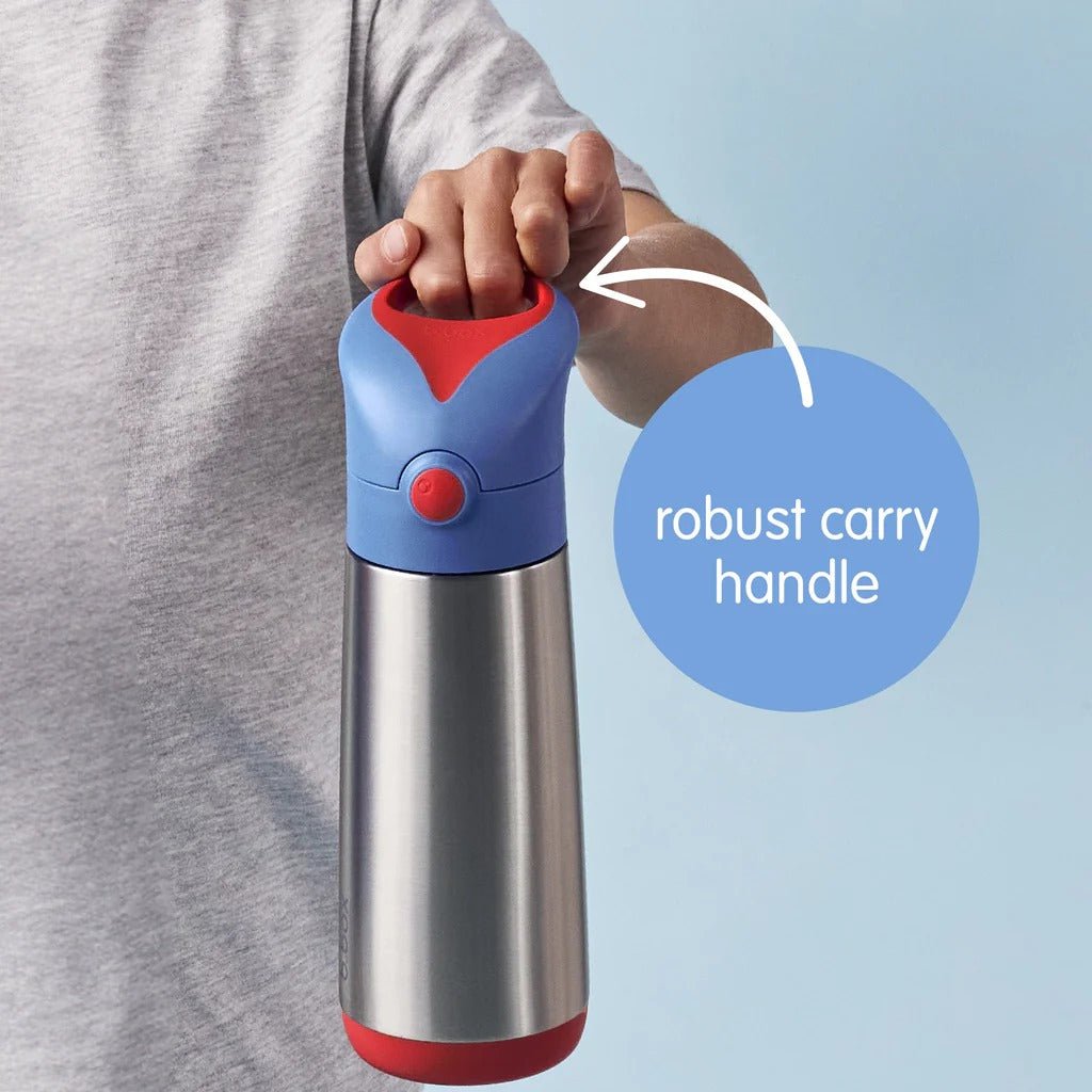 Shop b.box 500mL insulated drink bottle - midnight NZ | Premium Water Bottle for School Kids