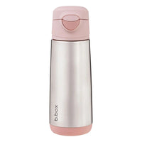 Shop b.box 500mL insulated sport spout bottle - blush crush NZ | Premium Water Bottle for School Kids