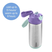 Shop b.box 500mL insulated sport spout bottle - blush crush NZ | Premium Water Bottle for School Kids