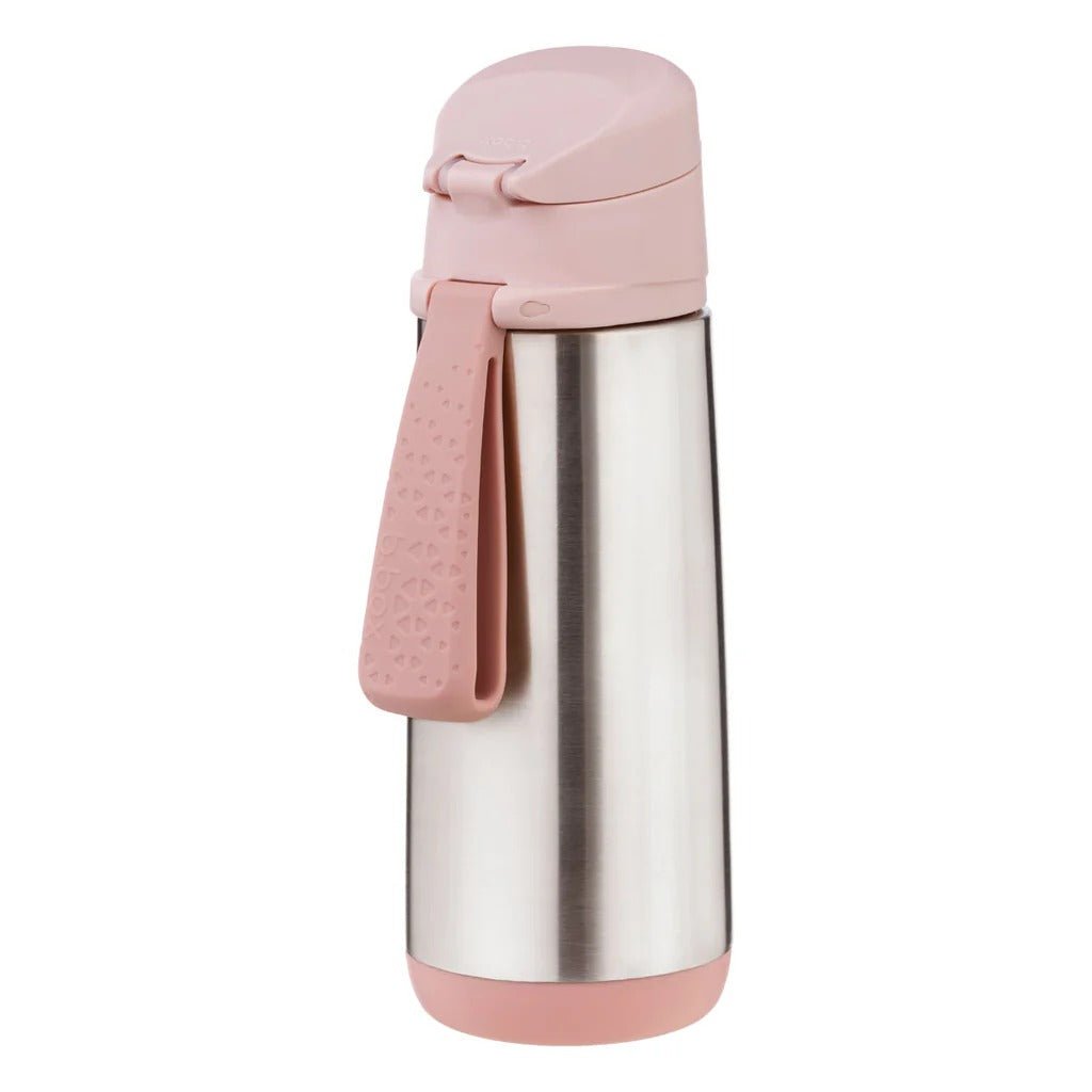 Shop b.box 500mL insulated sport spout bottle - blush crush NZ | Premium Water Bottle for School Kids