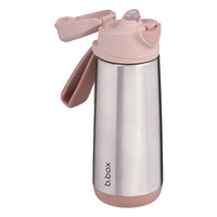 Shop b.box 500mL insulated sport spout bottle - blush crush NZ | Premium Water Bottle for School Kids