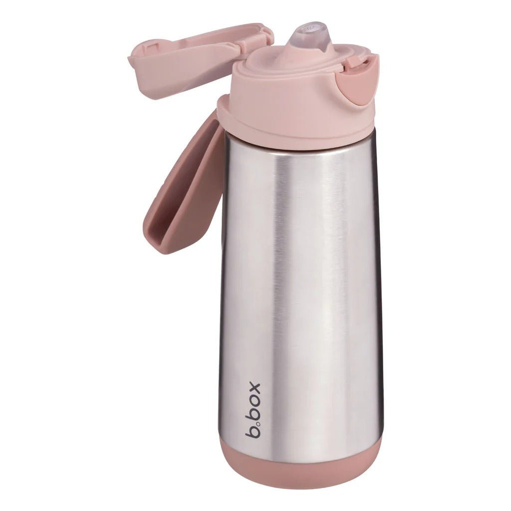 Shop b.box 500mL insulated sport spout bottle - blush crush NZ | Premium Water Bottle for School Kids