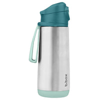 Shop b.box 500mL insulated sport spout bottle - emerald forest NZ | Premium Water Bottle for School Kids