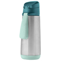 Shop b.box 500mL insulated sport spout bottle - emerald forest NZ | Premium Water Bottle for School Kids