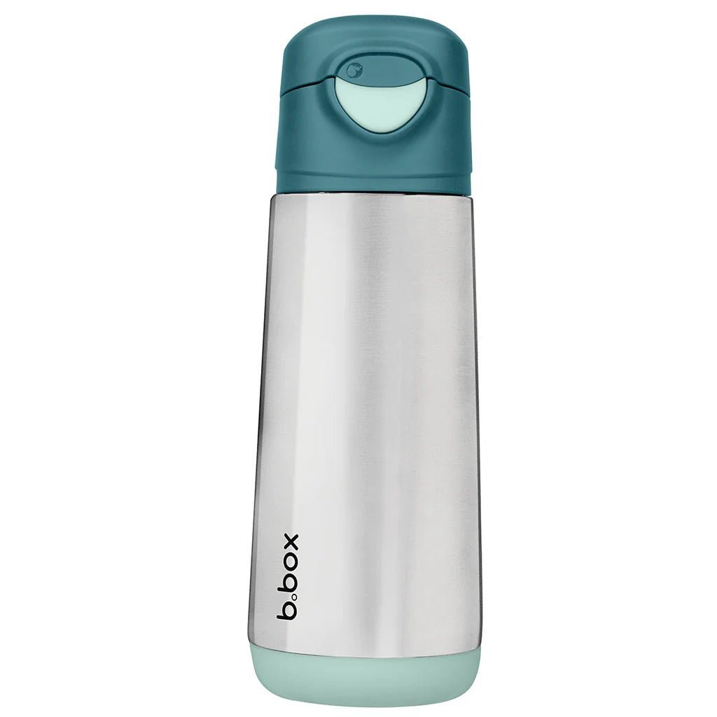 Shop b.box 500mL insulated sport spout bottle - emerald forest NZ | Premium Water Bottle for School Kids