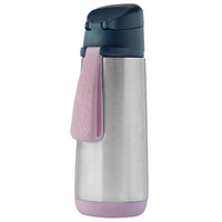 Shop b.box 500mL insulated sport spout bottle - indigo rose NZ | Premium Water Bottle for School Kids