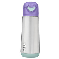 Shop b.box 500mL insulated sport spout bottle - lilac pop NZ | Premium Water Bottle for School Kids