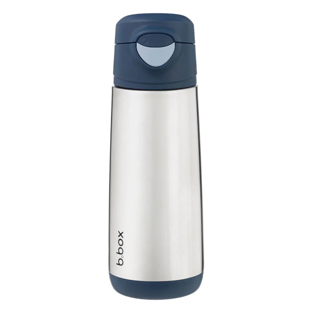 Shop b.box 500mL insulated sport spout bottle - midnight NZ | Premium Water Bottle for School Kids