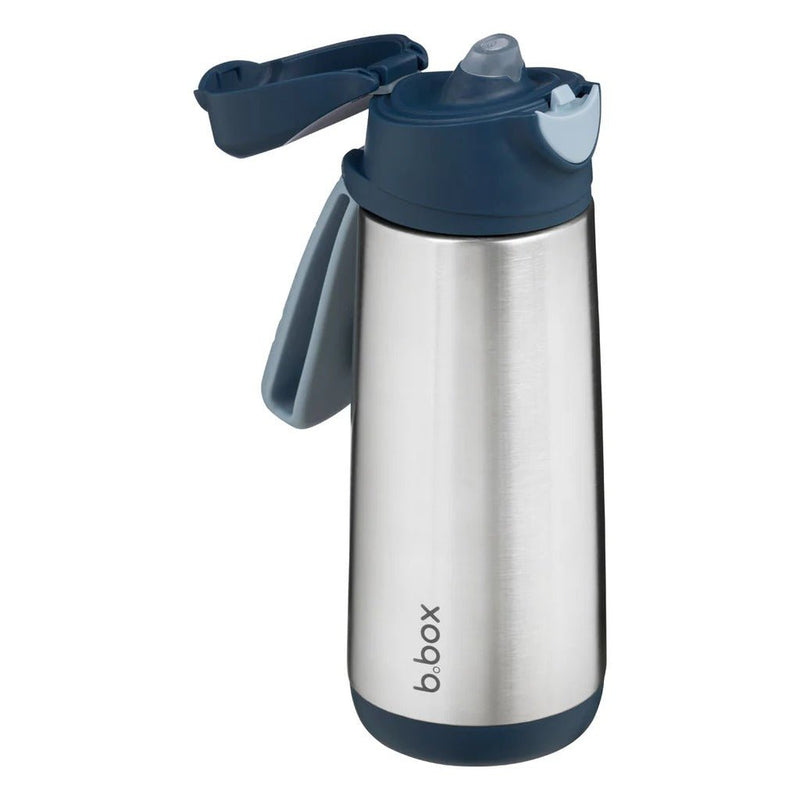 b.box 500mL insulated sport spout bottle - midnight Water Bottle for kids