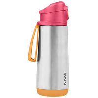 b.box 500mL insulated sport spout bottle - strawberry shake Water Bottle for kids