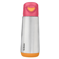 b.box 500mL insulated sport spout bottle - strawberry shake Water Bottle for kids