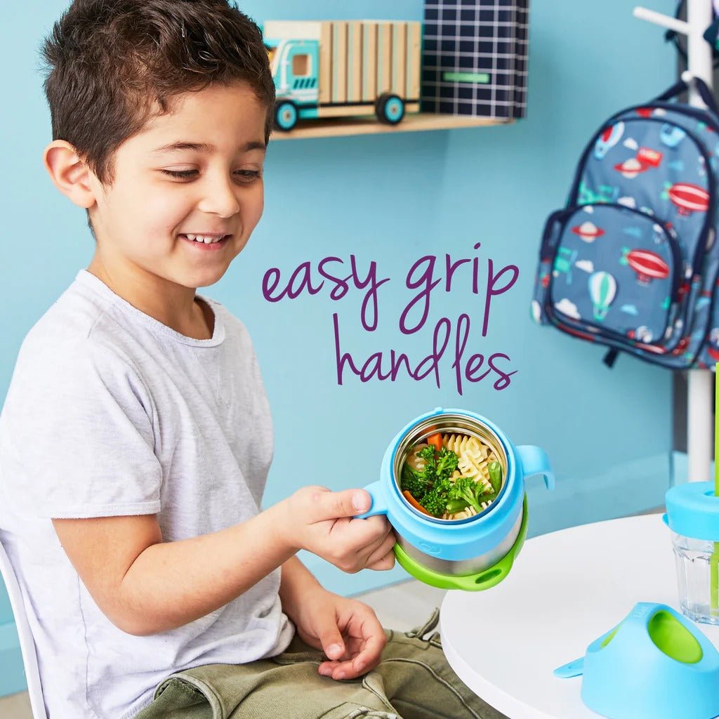 Shop b.box insulated food jar - blue slate NZ | Premium Food Jar for School Kids