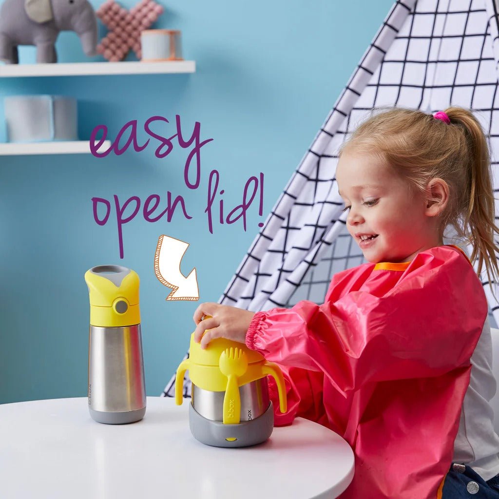 Shop b.box insulated food jar - blue slate NZ | Premium Food Jar for School Kids