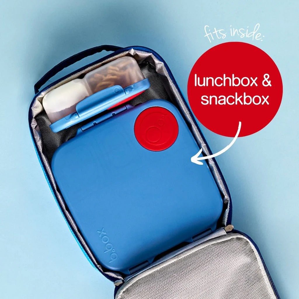 b.box Insulated lunchbag deep blue Kids Lunch Box & Essentials NZ