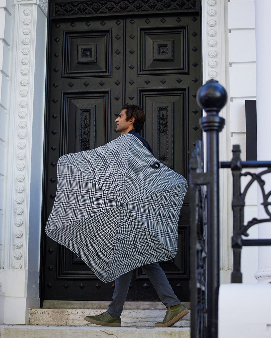 BLUNT Classic Limited Edition Umbrella - Houndstooth - UMBRELLAS|RAINCOAT - 
