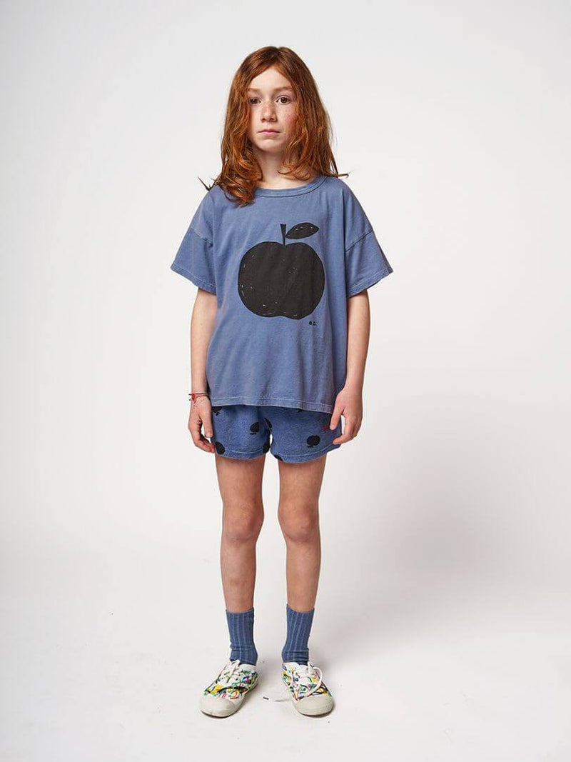 Poma Short Sleeve T-shirt - Blue -HYPHEN KIDS