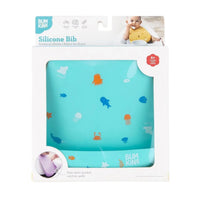 Bumkins Silicone Bib (100% food safe silicone) - Ocean Life – Bibs NZ | Hyphen Kids