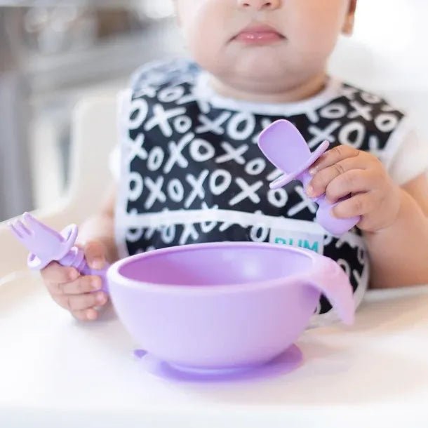 Bumkins Silicone Chewtensils - Lavender – Utensils NZ | Hyphen Kids