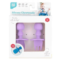 Bumkins Silicone Chewtensils - Lavender – Utensils NZ | Hyphen Kids