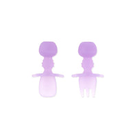 Bumkins Silicone Chewtensils - Lavender – Utensils NZ | Hyphen Kids