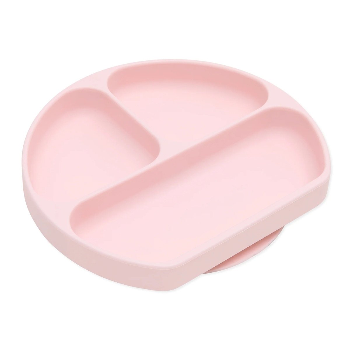 Bumkins Silicone Grip Dish - Pink – Bowls & Utensils NZ | Hyphen Kids