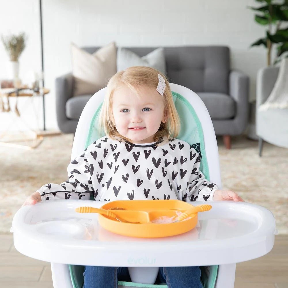 Bumkins Silicone Grip Dish - Tangerine – Bowls & Utensils NZ | Hyphen Kids
