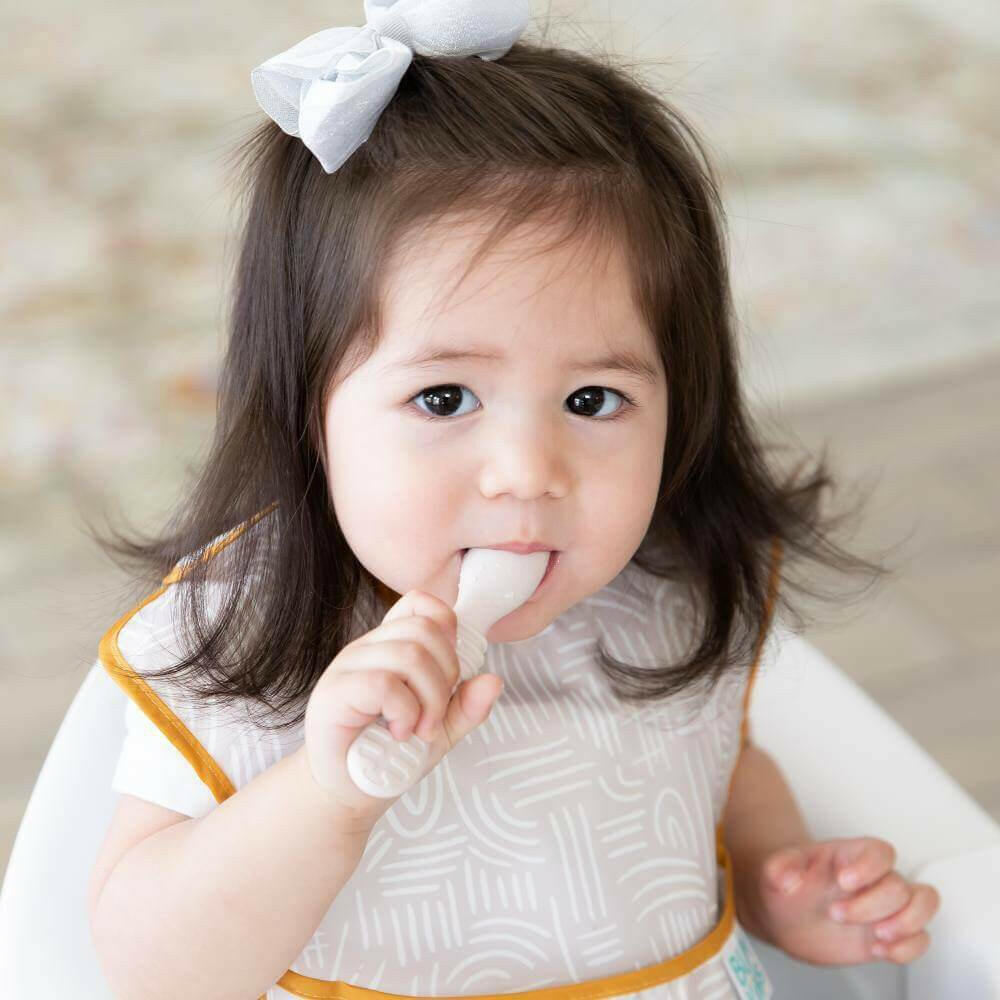 Bumkins First Feeding Set - Sand - Bowls & Utensils - not - on - sale