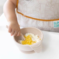 Bumkins First Feeding Set - Sand - Bowls & Utensils - not - on - sale