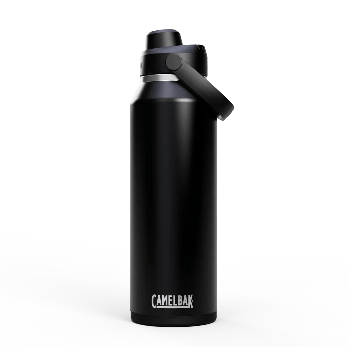 Camelbak Thrive Chug 600ml Bottle, Insulated Stainless Steel - Black - Thermos Bottle - Large Drink Bottle