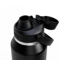 Camelbak Thrive Chug 600ml Bottle, Insulated Stainless Steel - Black - Thermos Bottle - Large Drink Bottle