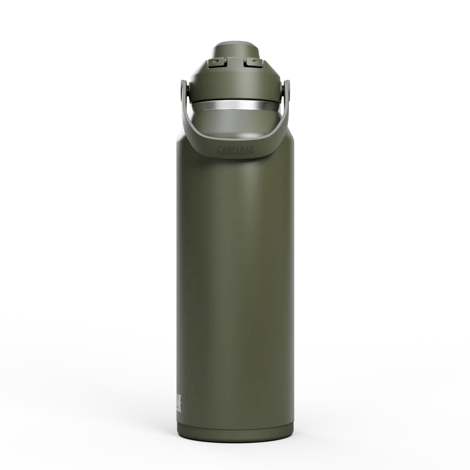 Camelbak Thrive Chug 600ml Bottle, Insulated Stainless Steel - Moss - Thermos Bottle - Large Drink Bottle