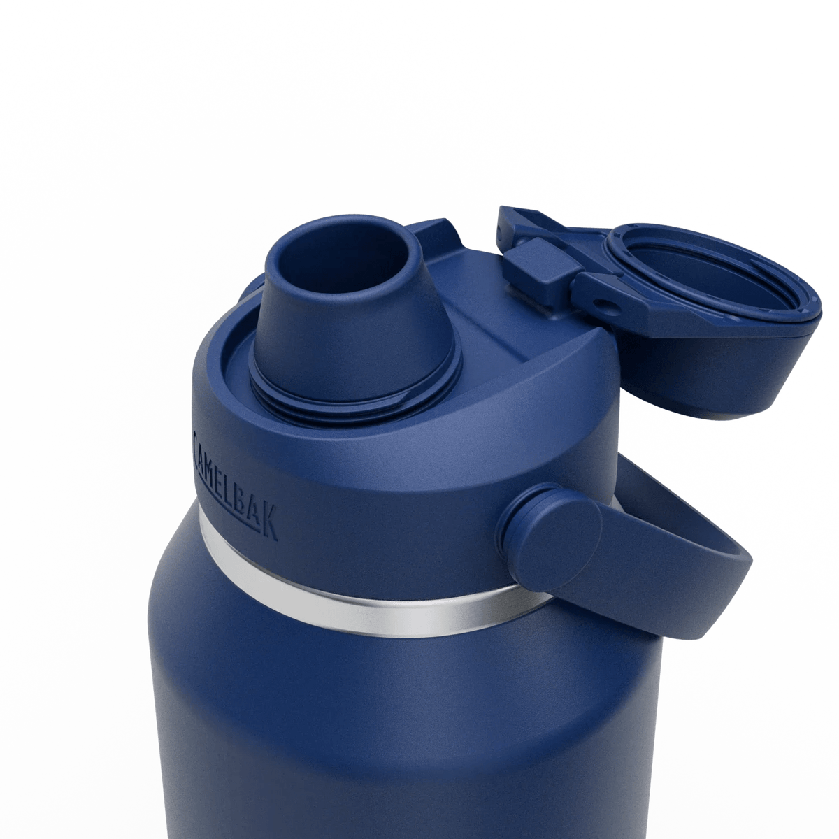 Camelbak Thrive Chug 600ml Bottle, Insulated Stainless Steel - Navy - Thermos Bottle - Large Drink Bottle