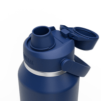 Camelbak Thrive Chug 600ml Bottle, Insulated Stainless Steel - Navy - Thermos Bottle - Large Drink Bottle