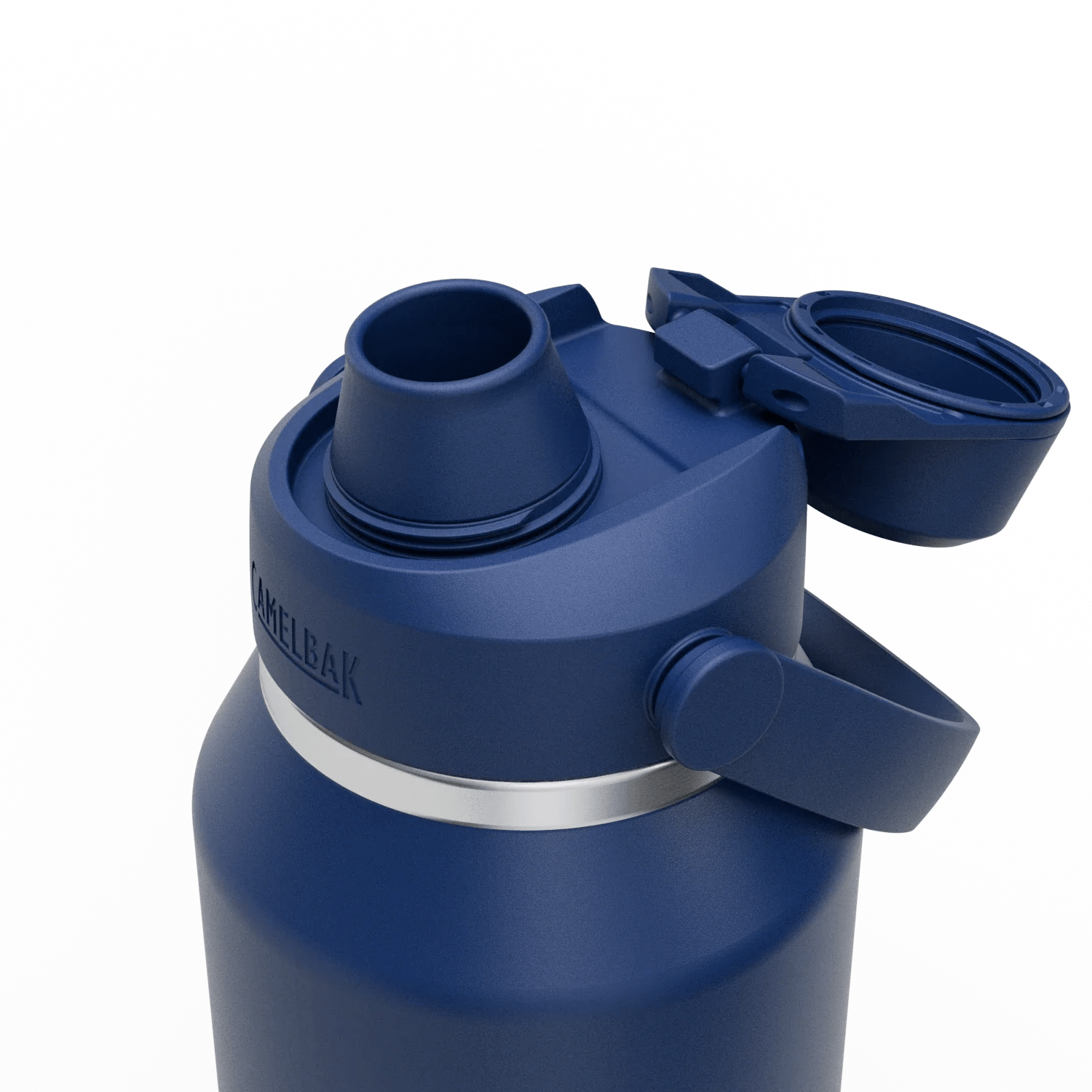 Camelbak Thrive Chug 600ml Bottle, Insulated Stainless Steel - Navy - Thermos Bottle - Large Drink Bottle