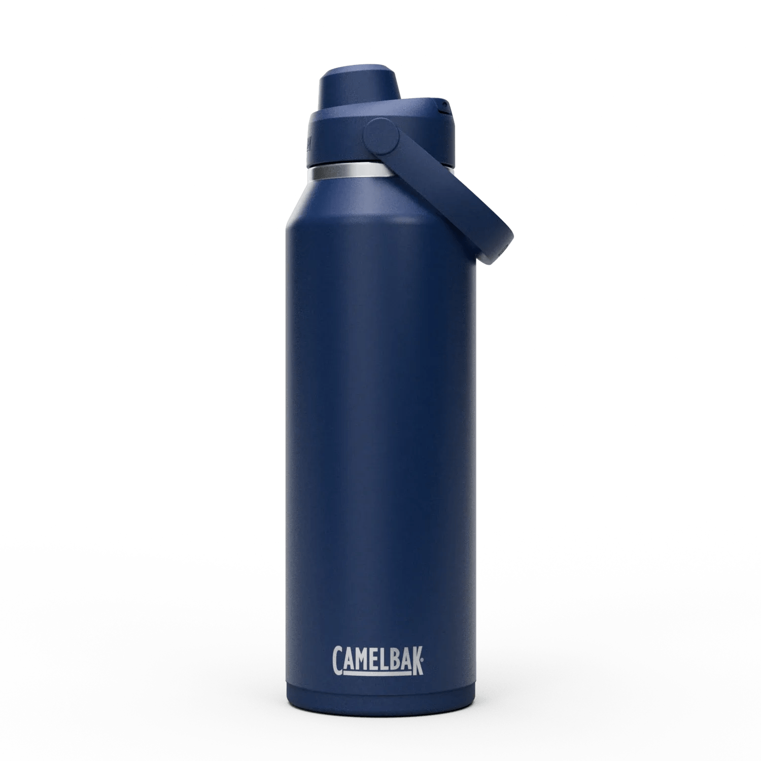 Camelbak Thrive Chug 600ml Bottle, Insulated Stainless Steel - Navy - Thermos Bottle - Large Drink Bottle