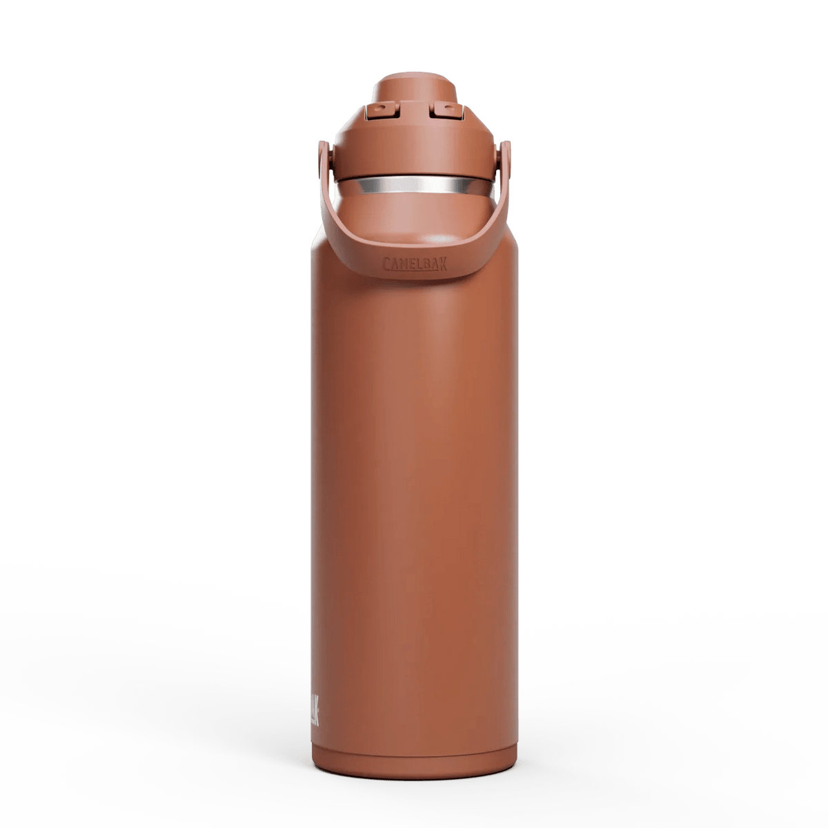 Camelbak Thrive Chug 600ml Bottle, Insulated Stainless Steel - Sierra Red - Thermos Bottle - Large Drink Bottle