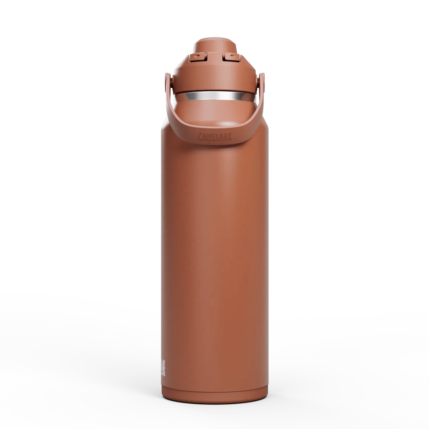 Camelbak Thrive Chug 600ml Bottle, Insulated Stainless Steel - Sierra Red - Thermos Bottle - Large Drink Bottle