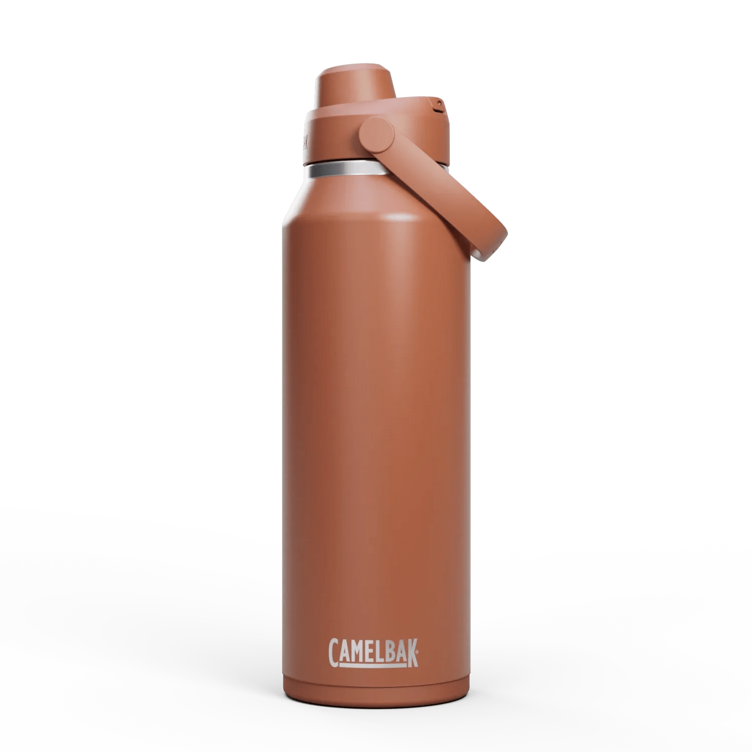 Camelbak Thrive Chug 600ml Bottle, Insulated Stainless Steel - Sierra Red - Thermos Bottle - Large Drink Bottle