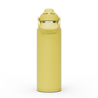 Camelbak Thrive Chug 600ml Bottle, Insulated Stainless Steel - Yellow Bloom - Water Bottle - Large Drink Bottle