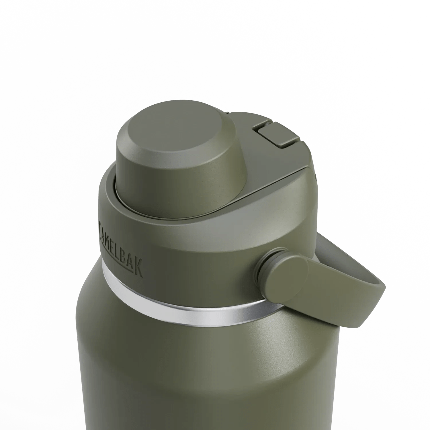 Camelbak Thrive Chug 750ml Bottle, Insulated Stainless Steel - Moss - Thermos Bottle - Large Drink Bottle