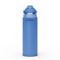 Camelbak Thrive Chug 750ml Bottle, Insulated Stainless Steel - Sky Blue - Thermos Bottle - Large Drink Bottle