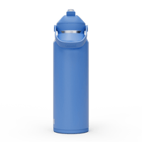 Shop Camelbak Thrive Flip Straw 600ml Bottle, Insulated Stainless Steel - Sky Blue NZ | Premium Thermos Bottle for School Kids