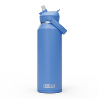 Shop Camelbak Thrive Flip Straw 600ml Bottle, Insulated Stainless Steel - Sky Blue NZ | Premium Thermos Bottle for School Kids